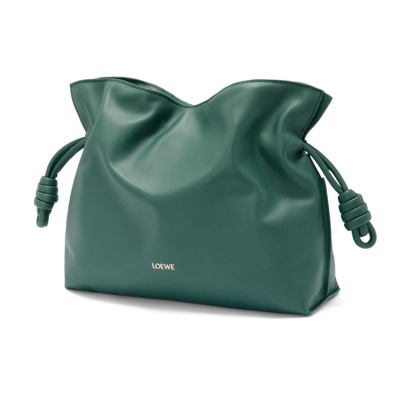 Medium Flamenco clutch in nappa calfskin