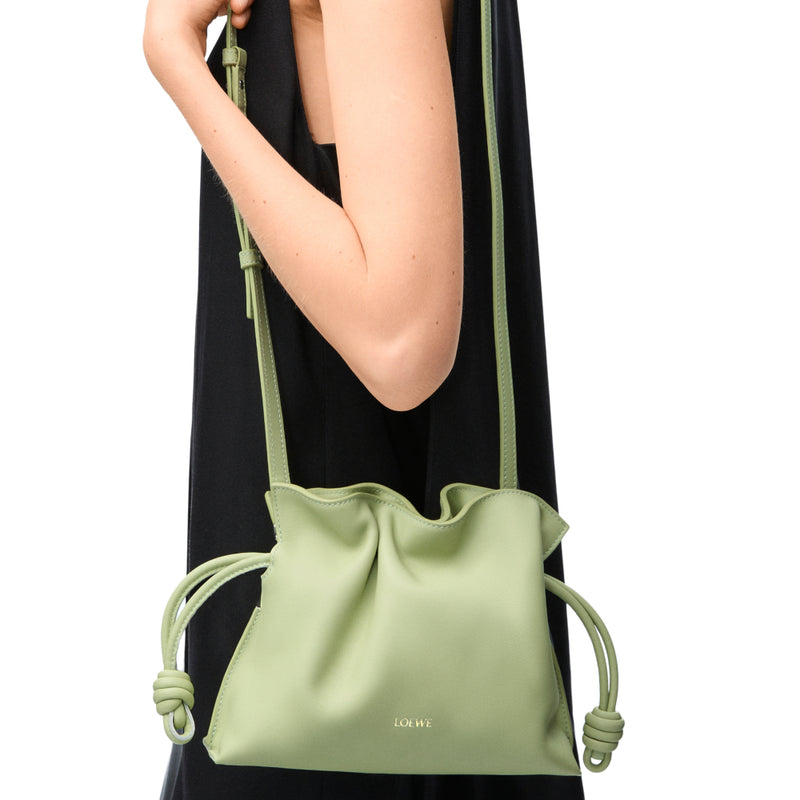 Mini Flamenco clutch in nappa calfskin