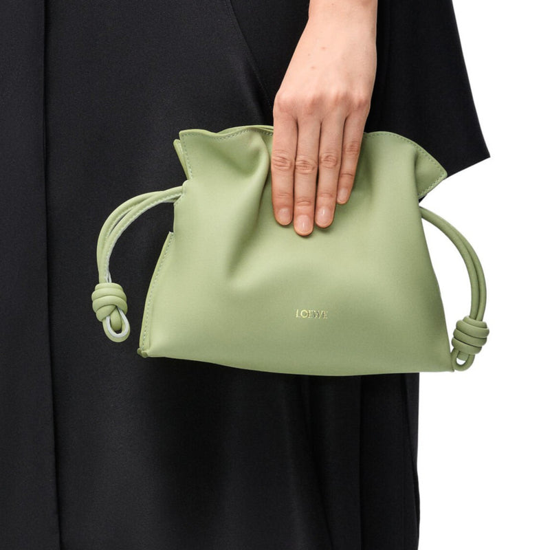 Mini Flamenco clutch in nappa calfskin