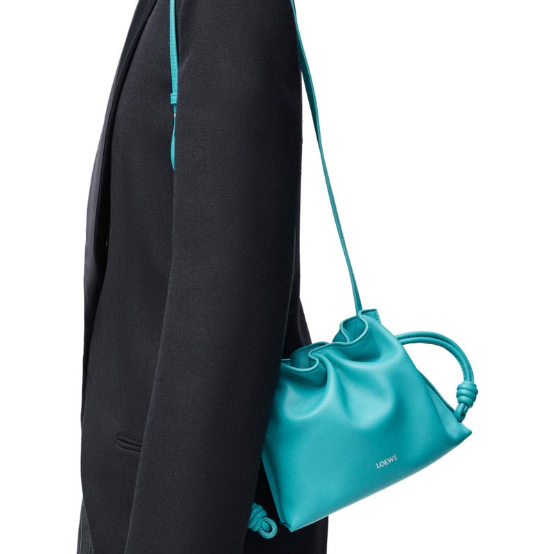 Mini Flamenco clutch in nappa calfskin