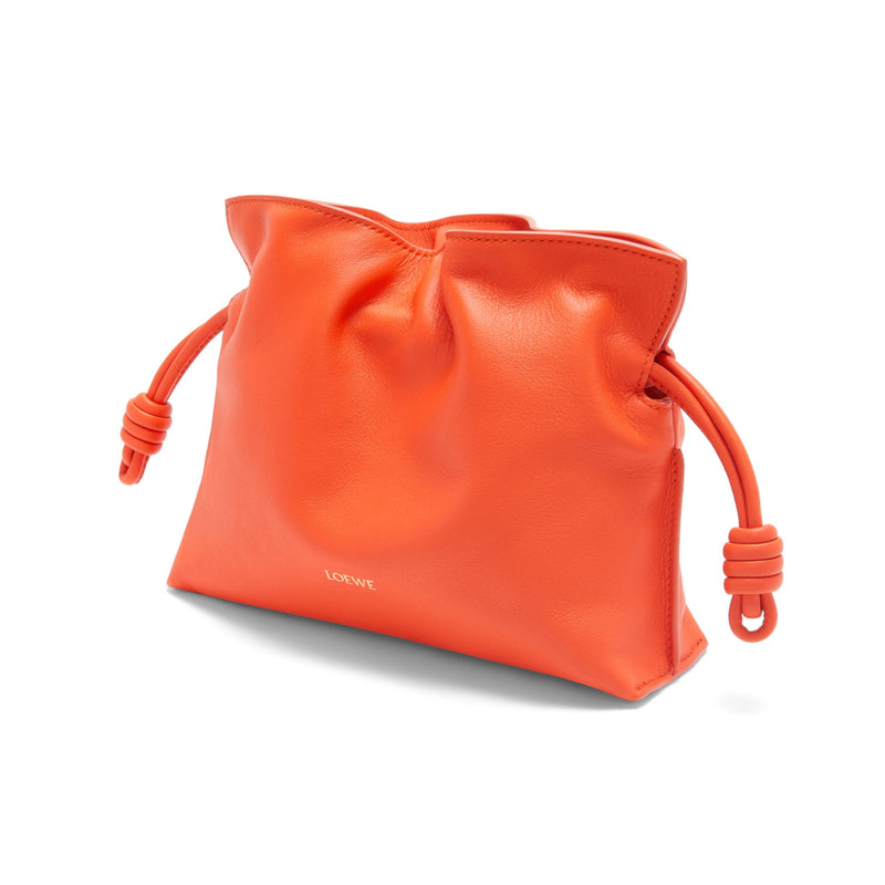 Mini Flamenco clutch in nappa calfskin
