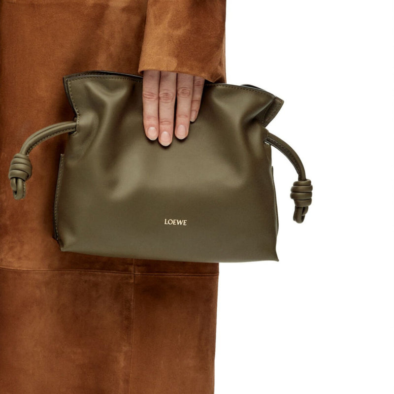 Mini Flamenco clutch in nappa calfskin