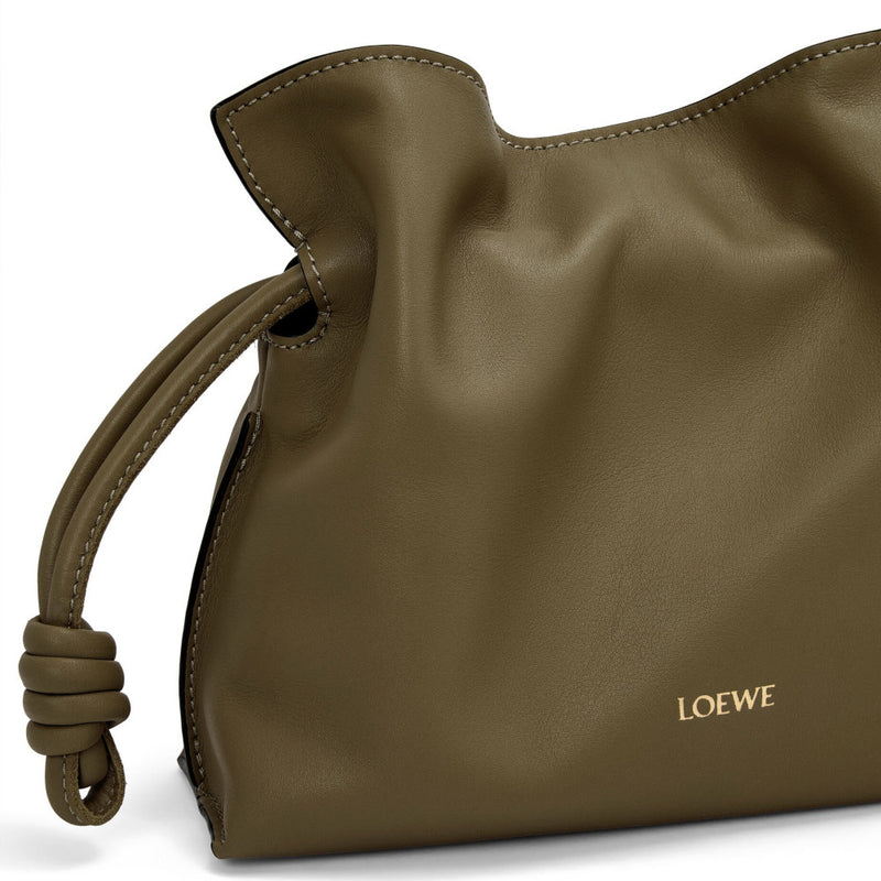 Mini Flamenco clutch in nappa calfskin