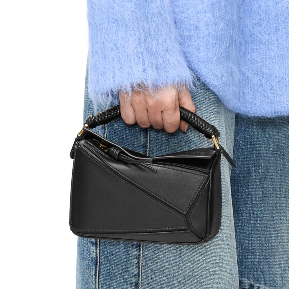 LOEWE Mini Puzzle bag in smooth calfskin A510U95X86 – BORDER