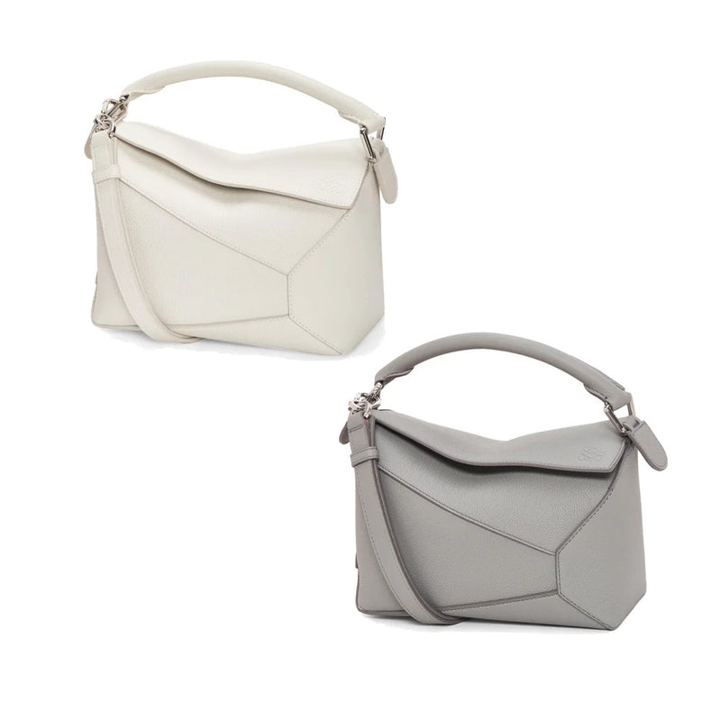 Small Puzzle bag in soft grained calfskin