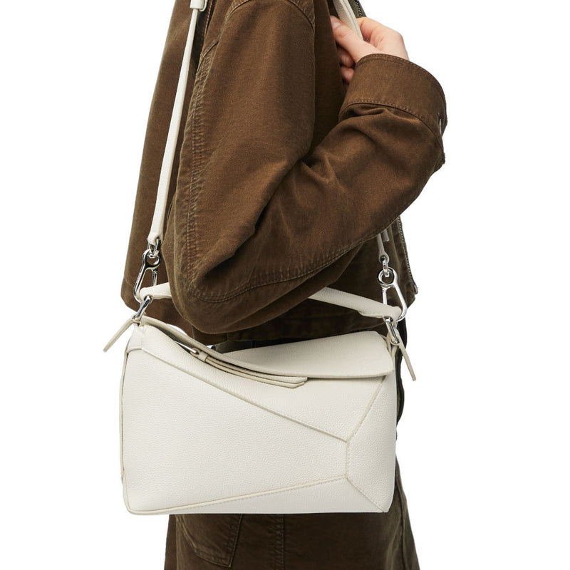 Small Puzzle bag in soft grained calfskin