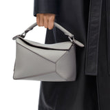 Small Puzzle bag in soft grained calfskin