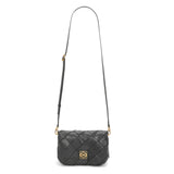 Mini Goya Puffer bag in pleated shiny nappa lambskin