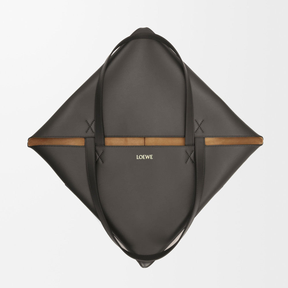 LOEWE XL Puzzle Fold tote in shiny calfskin B933Q18X01 – BORDER-GARA