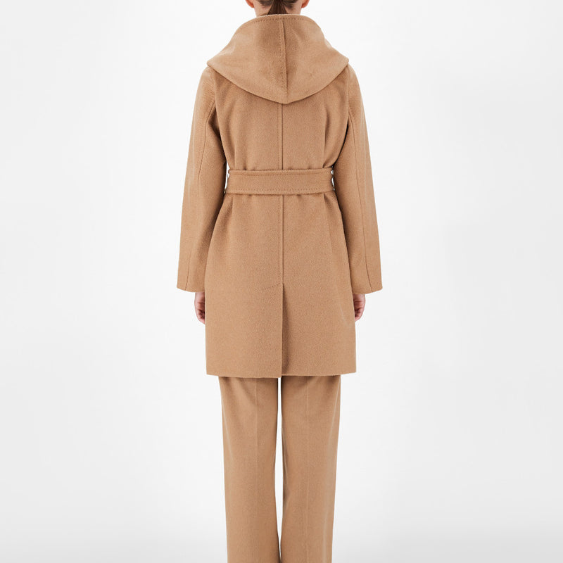 Camel colour robe coat