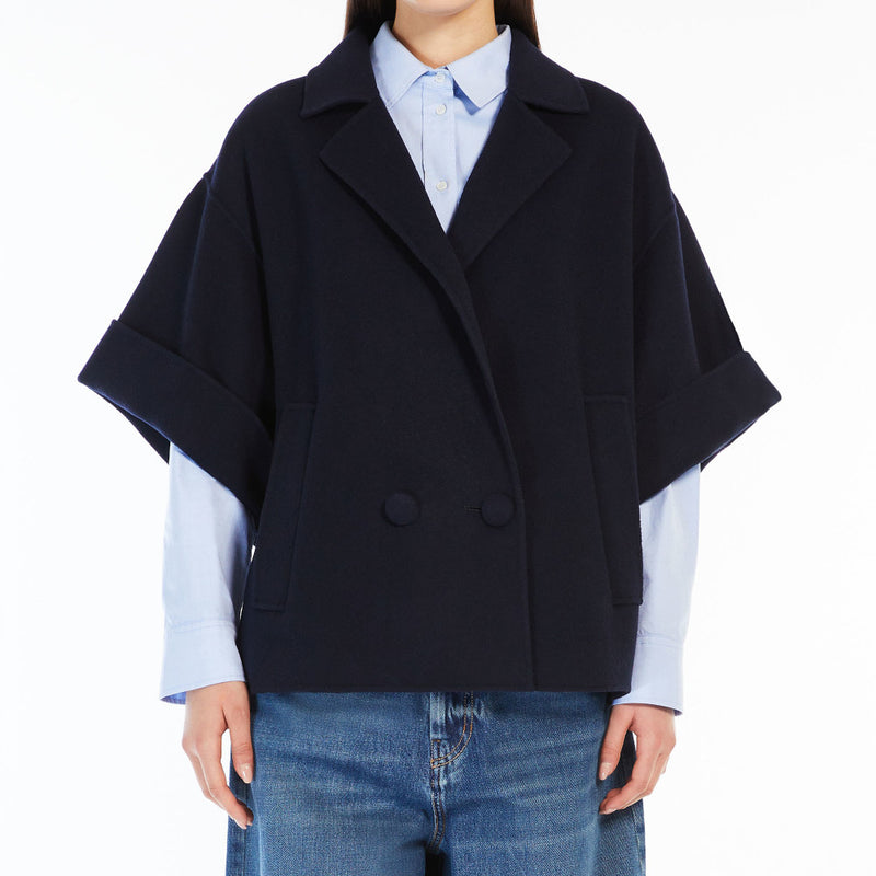 Short wool coat