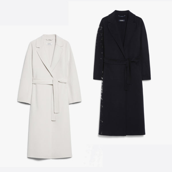 Wool midi coat