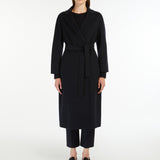 Wool midi coat