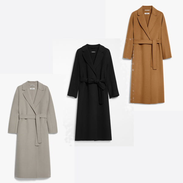 Wool midi coat