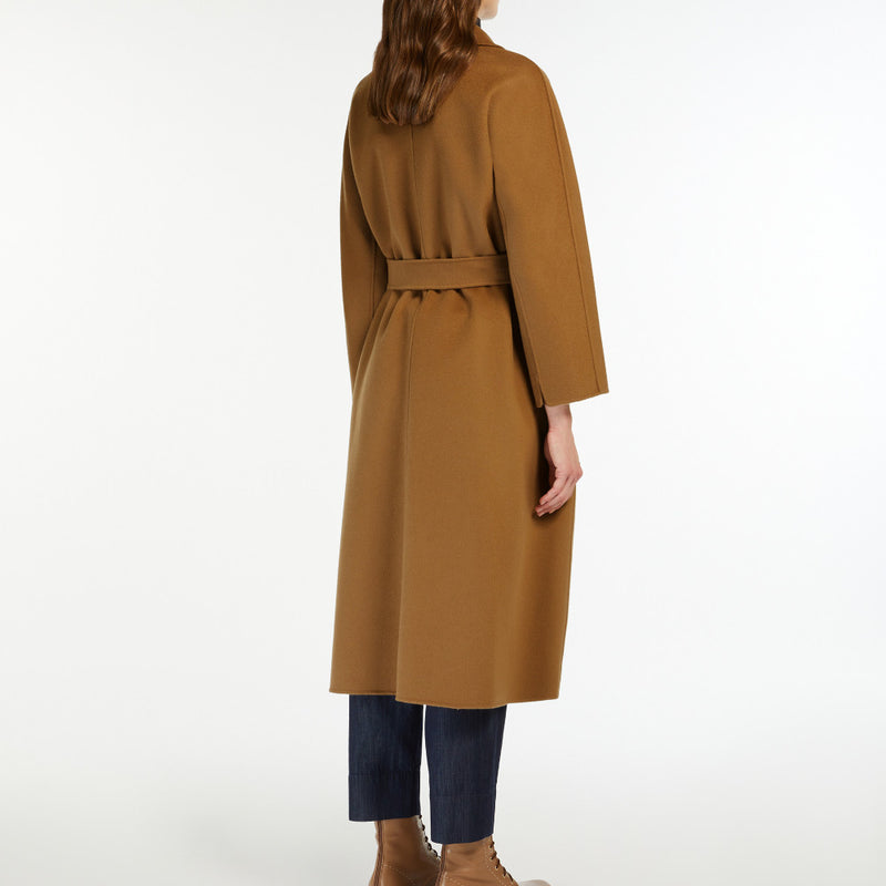 Wool midi coat