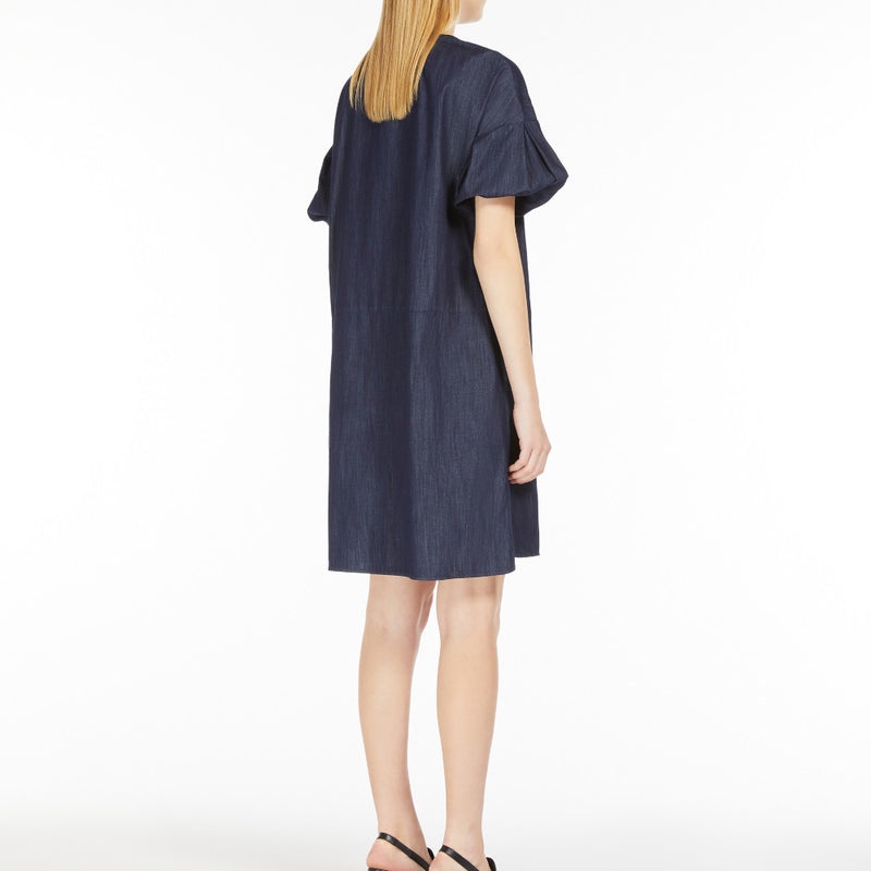 Short, lightweight denim dress