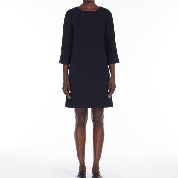 Short Milan-stitch jersey dress