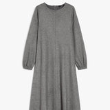 Flowing jacquard jersey dress