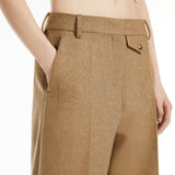 Oversized flared trousers