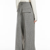 Oversized flared trousers