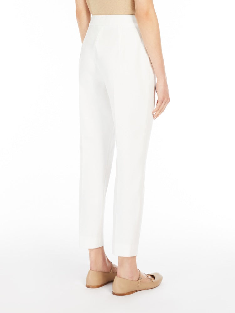 Viscose jersey trousers