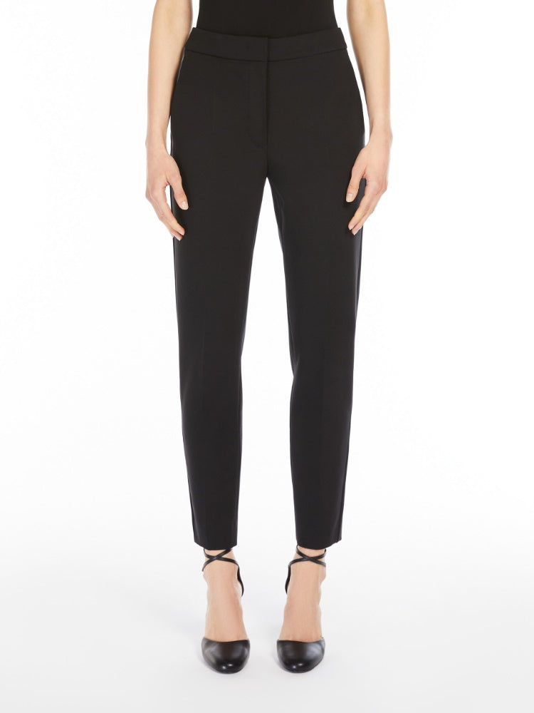 Viscose jersey trousers