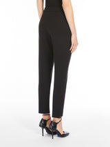 Viscose jersey trousers