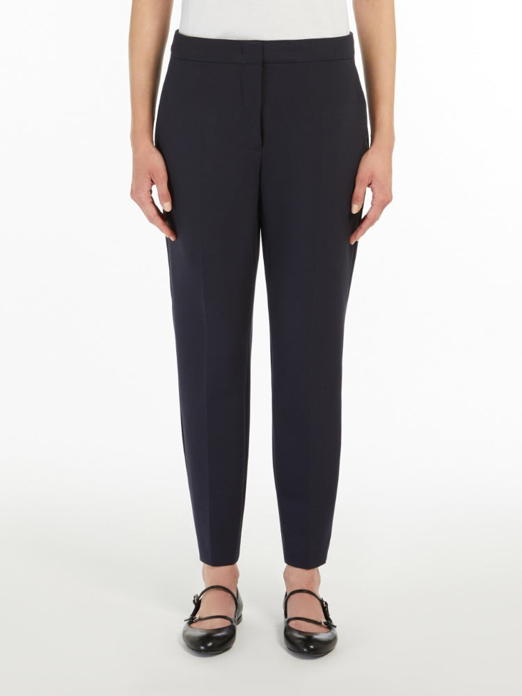 Viscose jersey trousers