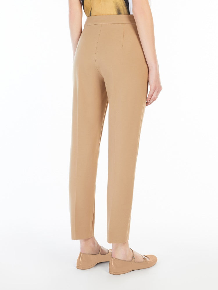 Viscose jersey trousers