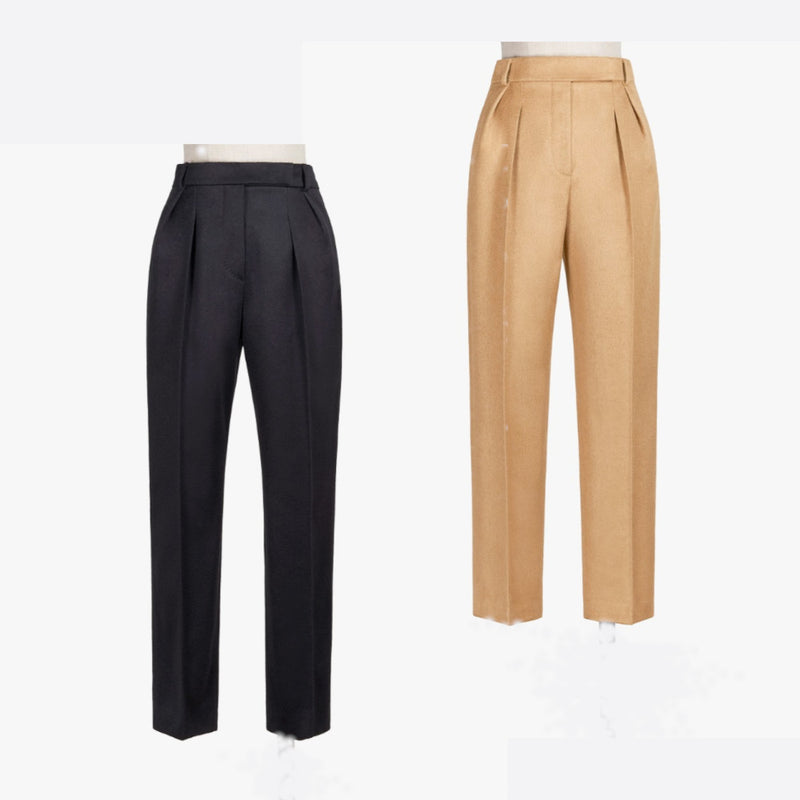 Camel carrot trousers