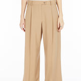 Oversized stretch wool trousers