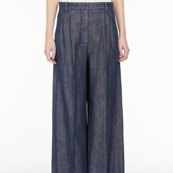 Lightweight denim trousers