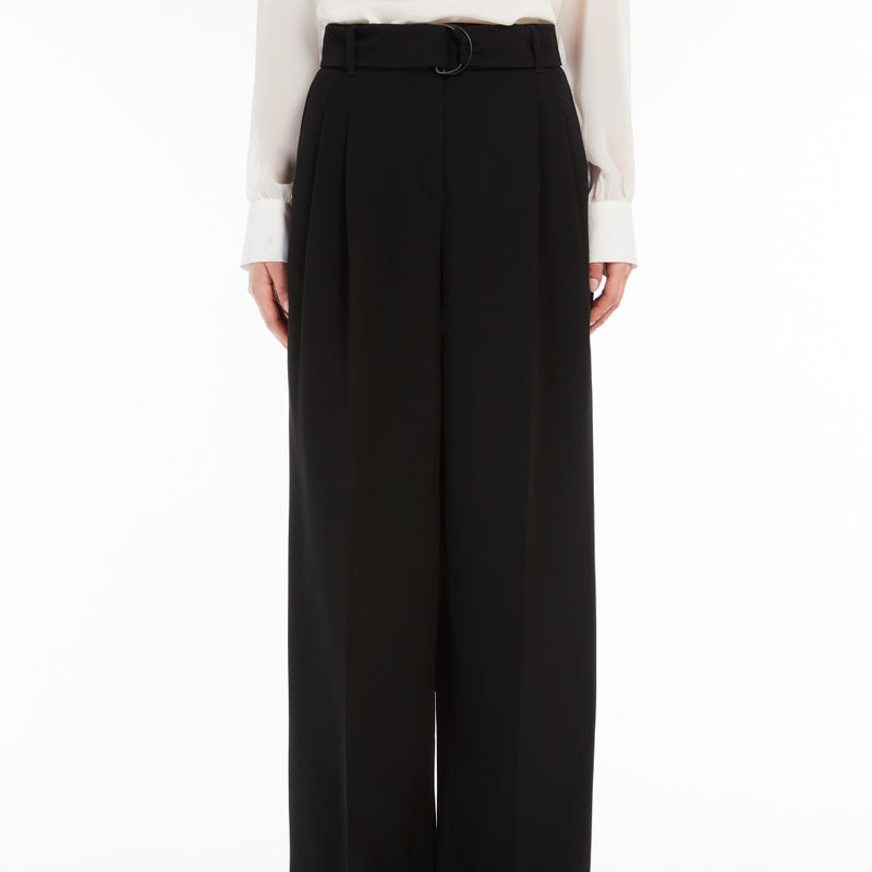 Flowing cady trousers