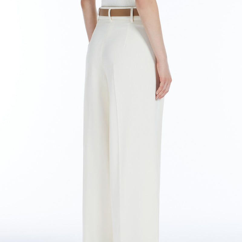 Flowing cady trousers