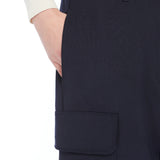 Technical wool trousers