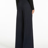 Wool palazzo trousers