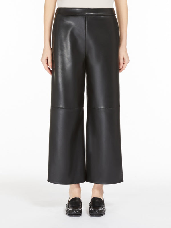 Coated fabric trousers