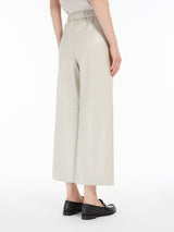 Coated fabric trousers