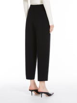 Stretch viscose trousers