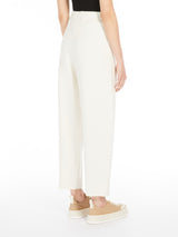 Stretch viscose trousers