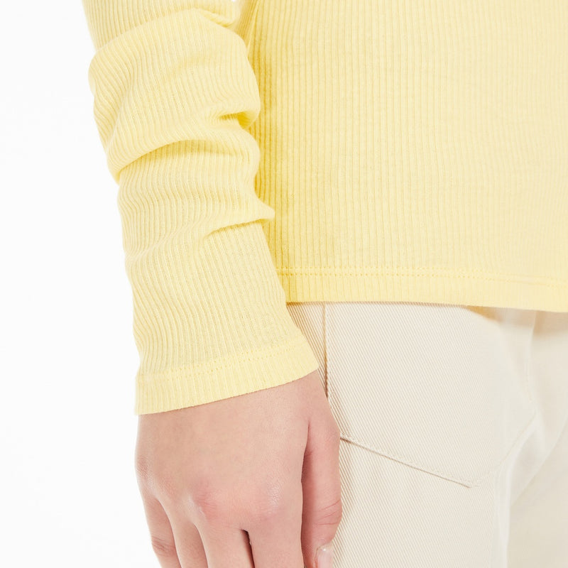 Long-sleeved jersey T-shirt