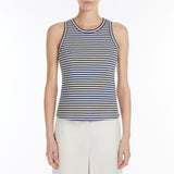 Regular-fit scuba jersey top