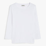 Jersey boat-neck T-shirt