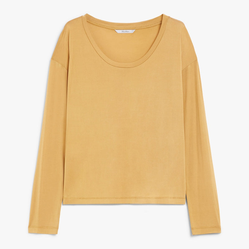 Relaxed-fit silk jersey T-shirt