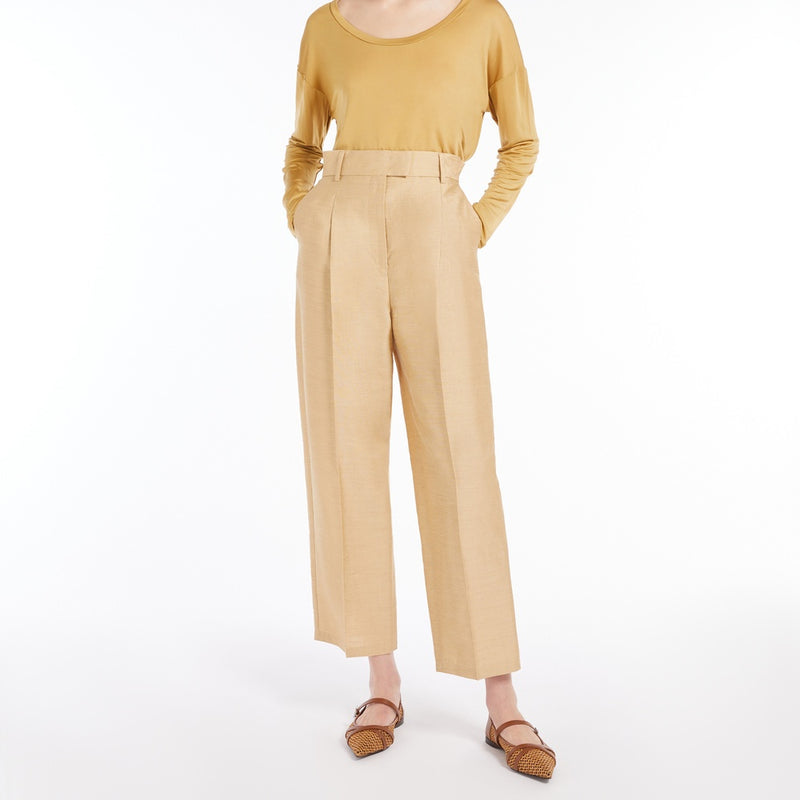 Relaxed-fit silk jersey T-shirt