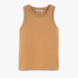 Regular-fit scuba jersey top