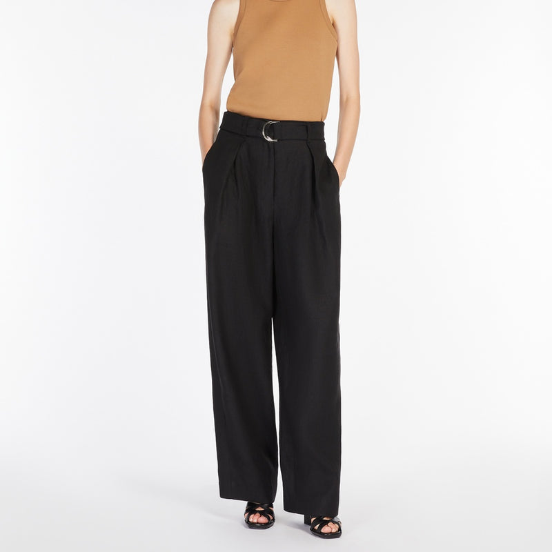 Regular-fit scuba jersey top