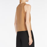 Regular-fit scuba jersey top