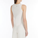 Regular-fit scuba jersey top