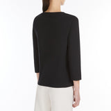Jersey boat-neck T-shirt